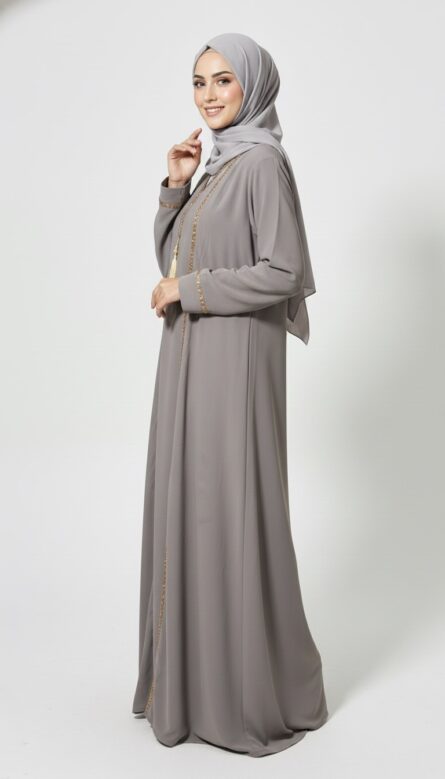 Summer Shrug Abaya – Nisaei Collection - Image 5
