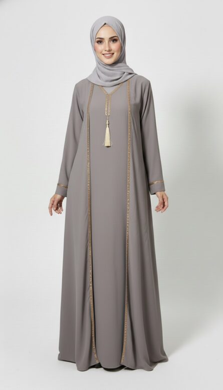 Summer Shrug Abaya – Nisaei Collection - Image 3