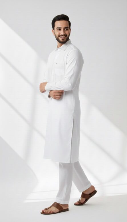 Modern Fit Kurta Pyjama - Image 3