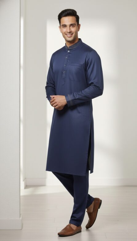 Classic Summer Kurta Pyjama - Image 3