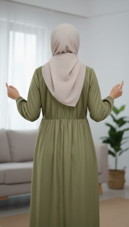 Winter Classic Abaya - Image 3